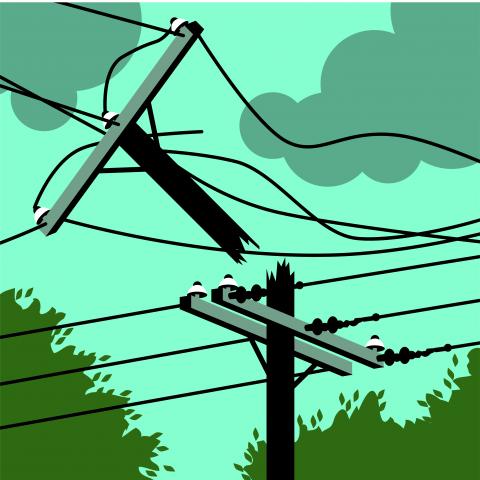 BROKEN POLES
